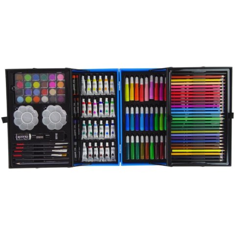 Zestaw kreatywny dla dzieci Duży Zestaw Artystyczny w Walizce 145 Elementów Jednorożec Lean (12849)