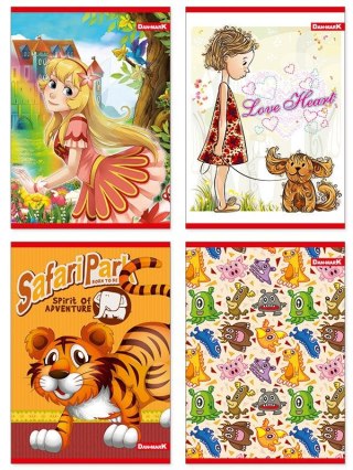 Zeszyt A5 32k. krata Dan-Mark