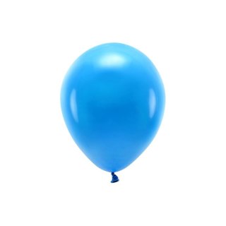 Balon gumowy Pastel Eco Balloons niebieski 260mm Partydeco (ECO26P-001)
