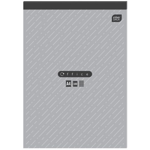 Blok biurowy A4 115g 100k Interdruk (BLKA4100)