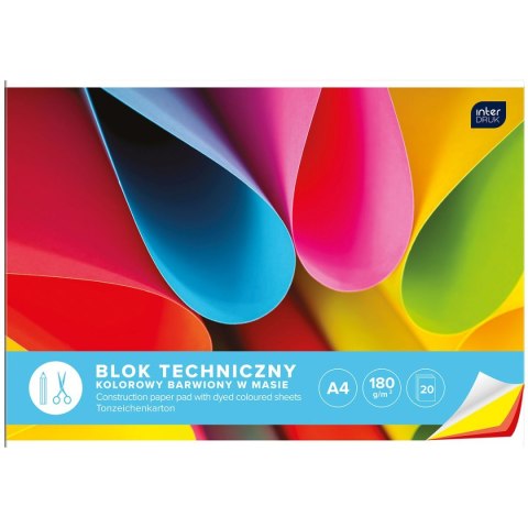 Blok techniczny A4 180g 20k Interdruk (BLTKA4LUX)