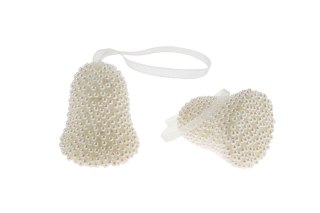 Dekoracja na choinkę Craft-Fun Series Dzwonki białe Titanum (23BR1225-5)