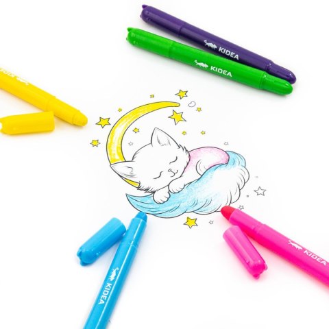 Kredki żelowe Kidea (KZK10KKA)