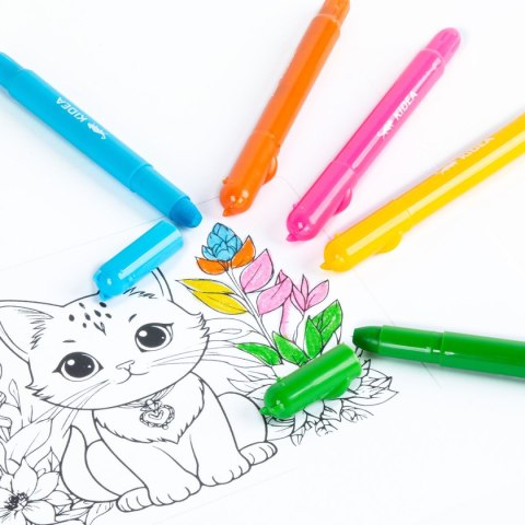 Kredki żelowe Kidea (KZK10KKA)