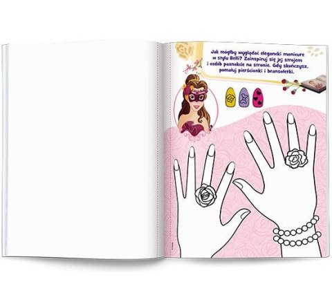 Książka dla dzieci Disney Księżniczka. Pomaluj mnie! Ameet (MAK 9101)