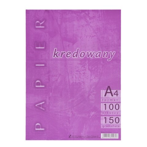 Papier kredowy A4 biały Kreska