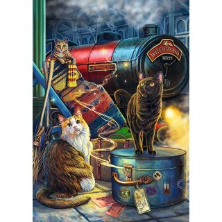 Puzzle Magic Collection Premium Plus Ekspres czarownic 1000 el. Trefl (10897)