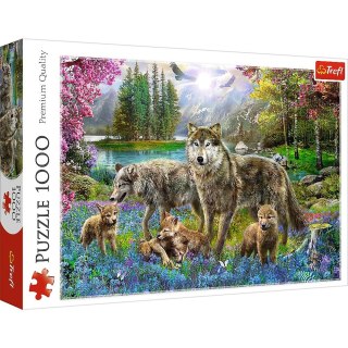 Puzzle Wilcza rodzina 1000 el. Trefl (10558)