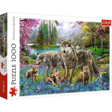Puzzle Wilcza rodzina 1000 el. Trefl (10558)