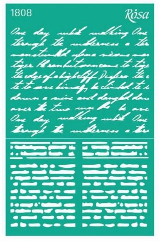 Szablon Pismo Rosa (1808)