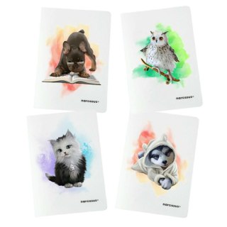 Zeszyt PP A4 32k. 80g linia Narcissus