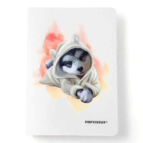 Zeszyt PP A4 32k. 80g linia Narcissus