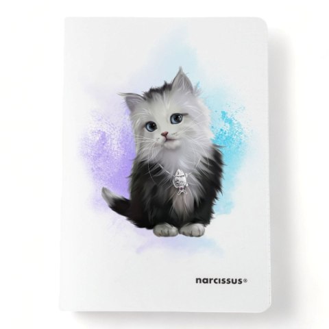 Zeszyt PP A4 32k. 80g linia Narcissus