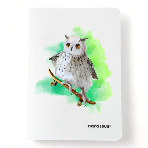 Zeszyt PP A4 32k. 80g linia Narcissus