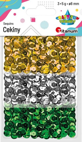 Cekiny Craft-Fun Series mix 5g Titanum (BEF-005)