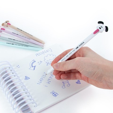 Długopis wymazywalny wkład niebieski Kidea (DWAUEKAD)