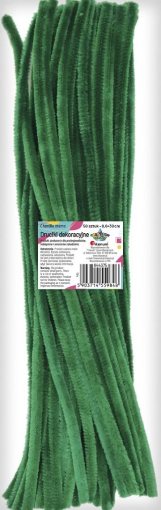 Drucik Craft-Fun Series kreatywny kolor: zielony ciemny 300mm 50 szt Titanum (T24)