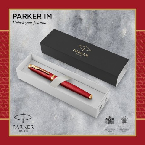 Ekskluzywne pióro tłoczkowe RED Parker (2143650)