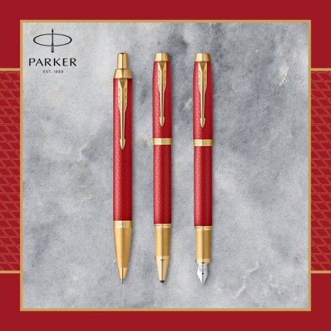 Ekskluzywne pióro tłoczkowe RED Parker (2143650)