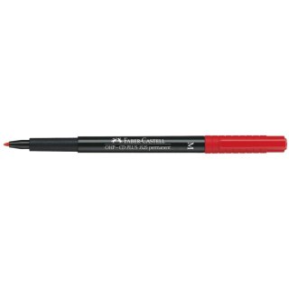 Foliopis Faber-Castell Multimark czerwony (FC152521)
