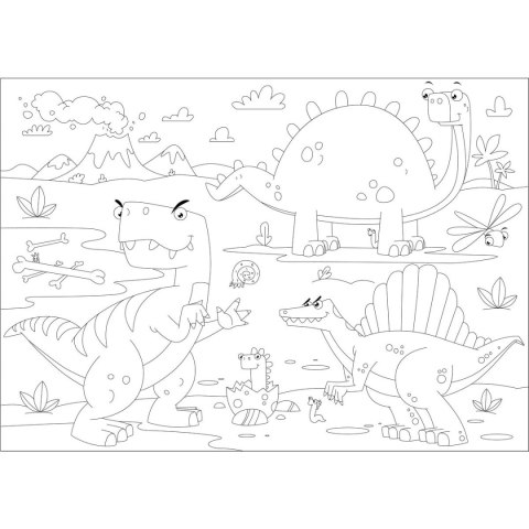 Kolorowanka podłogowa Beniamin (110628)