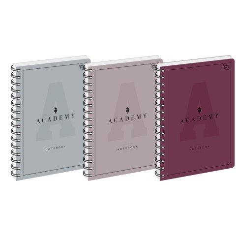 Kołozeszyt (kołonotatnik) ACADEMY A4 100k. 90g krata Interdruk (KOŁOZA4100AC)