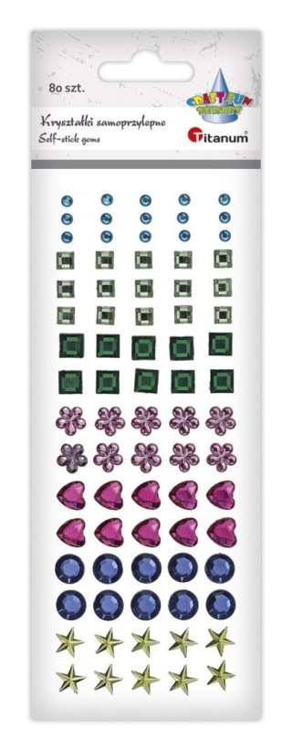 Kryształki Craft-Fun Series mix Titanum (22SQ120910)