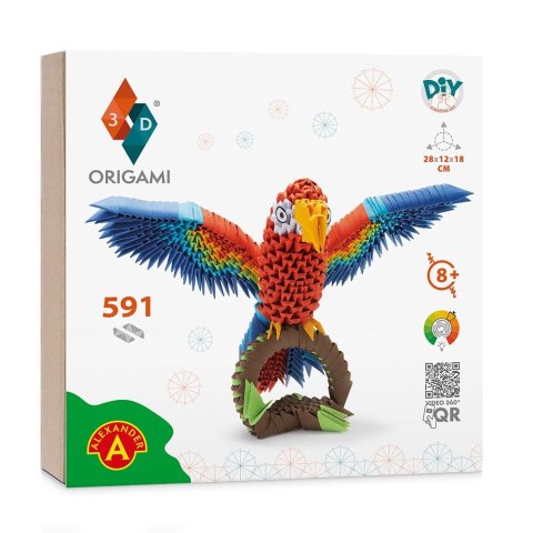 Origami Papuga/Parrot Alexander