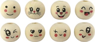 Ozdoba drewniana Craft-Fun Series koraliki 44209099 Titanum (25KBZ009)