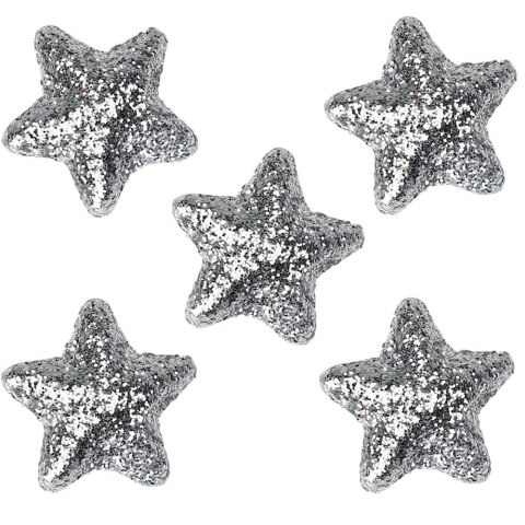 Ozdoba styropianowa Craft-Fun Series gwiazdki Titanum (23YX0326-3(SILVER))