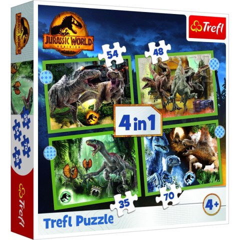 Puzzle 4w1 el. Trefl (34607)