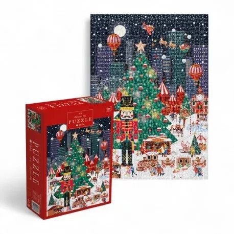 Puzzle CHRISTMAS CITY 1000 el 1000 el. Interdruk (BOX)