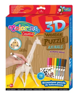 Puzzle Colorino drewniane Patio (32490)