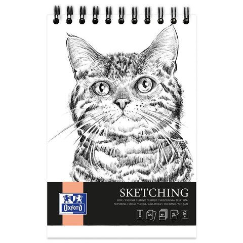 Blok artystyczny szkicowy A5 90g 80k Oxford (400200048)