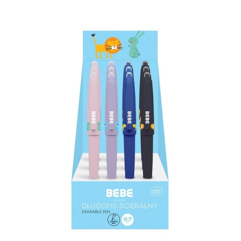 Długopis wymazywalny BB KIDS na skuwkę 5902277331854 wkład niebieski 0,7mm Bebe
