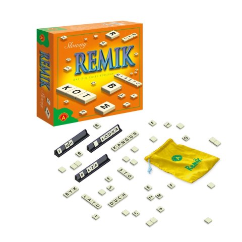 Gra edukacyjna remik słowny Alexander (5906018003680)