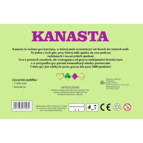 Gra karciana Kanasta Abino