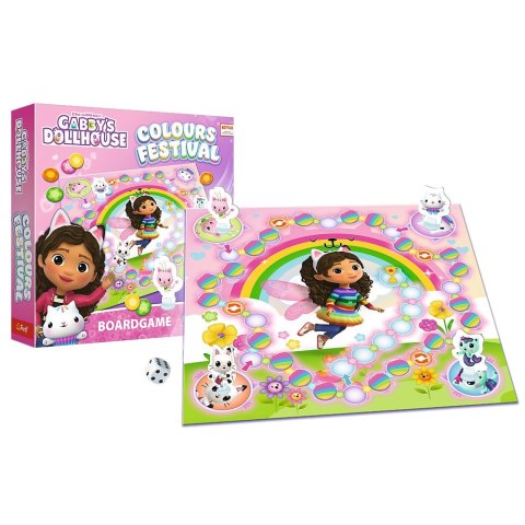 Gra planszowa Colours Festival Koci Domek Gabi Trefl (02594)