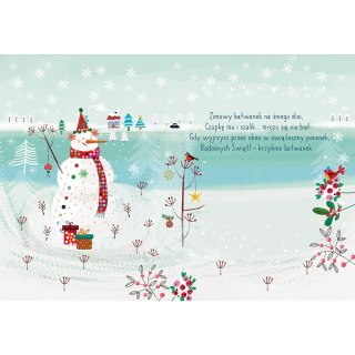 Kartka składana BN BAŁWAN W KÓŁKU B6 Henry (5905701480012)