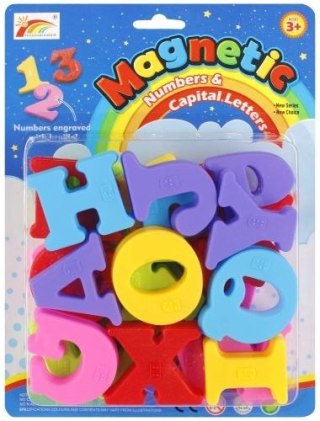 Klocki magnetyczne literki Mega Creative (531410)