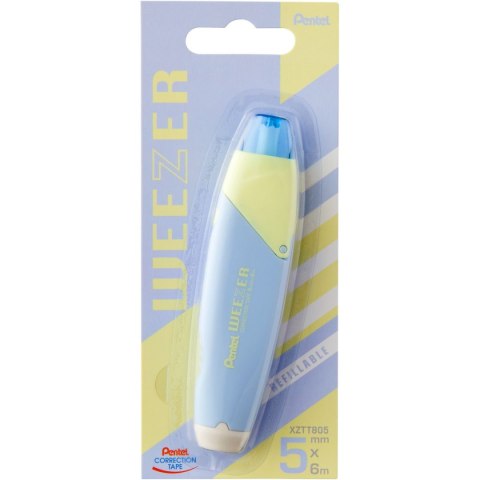 Korektor w taśmie (myszka) 4711577067568 5x6 [mm*m] Pentel (XZTT805S-w)