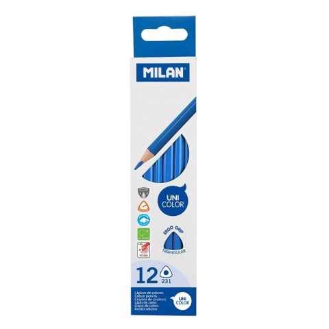 Kredki ołówkowe 1 kol. Milan (722315212)