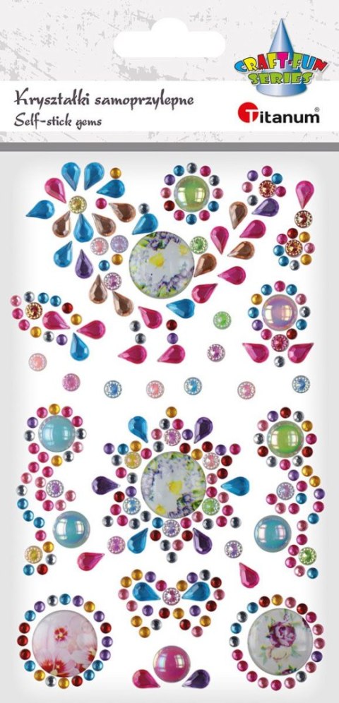 Kryształki Craft-Fun Series samoprzylepne ptak Titanum (21XZ1216-4)