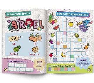 Książeczka edukacyjna Disney. Krzyżówki obrazkowe Ameet (KRZ 9101)