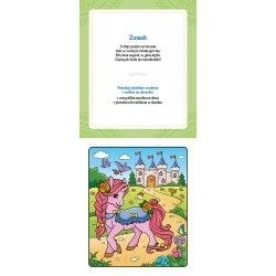 Książeczka edukacyjna Moje jednorożce. Malowanka z pisakiem wodnym Aksjomat