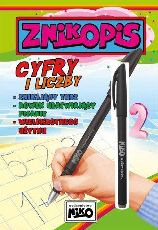 Książeczka edukacyjna Znikopis. Cyfry i liczby Niko