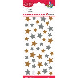 Naklejka (nalepka) Craft-Fun Series gwiazdki Titanum (GE27)
