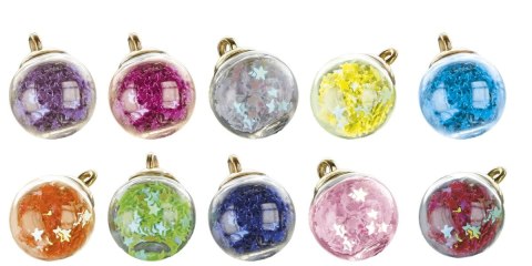 Ozdoba akrylowa Craft-Fun Series zawieszka kula z konfetti Titanum (200707-3)