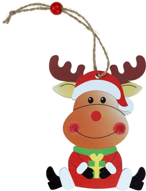 Ozdoba drewniana Craft-Fun Series Zawieszka renifer Titanum (SDDD-200)