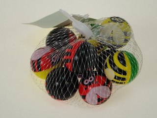 Piłka kauczukowa zestaw 10 szt., 3,2cm Adar (582583)